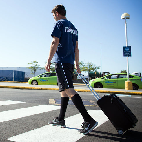 3 Pack - Compression Socks - Solid/Knee-High